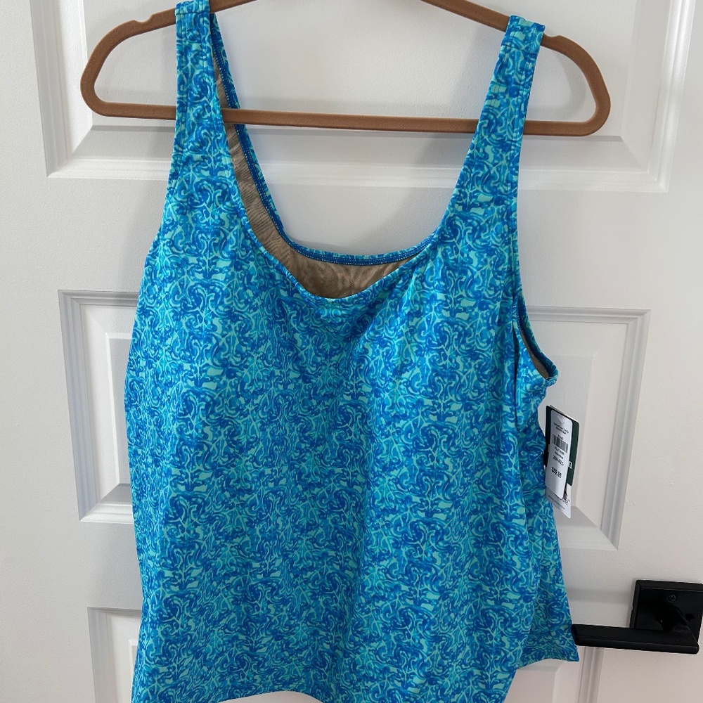 LL Bean Plus Tankini Set of 2